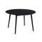 Armen Living Arcadia and Juno 48" Round Charcoal and Black Wood 5 Piece Dining Set SETARDI5JNBLCH48 - alternate 7